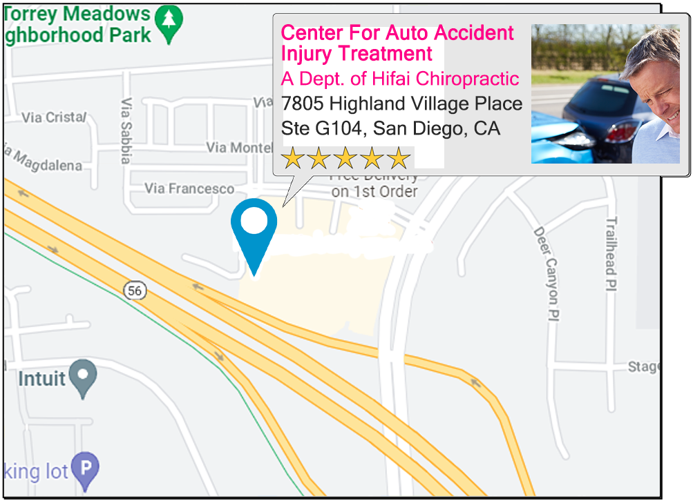 map of Center For Auto Accident Injury Treatment